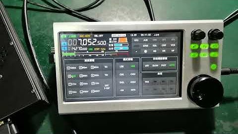 The Xiegu G90 (GSOC) remote head controller in development