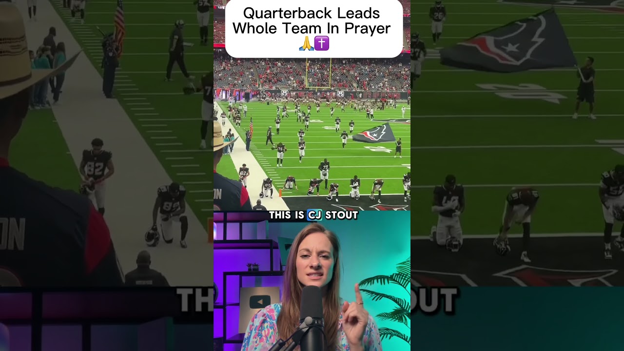 Houston Texans Pray On Field! 😮 