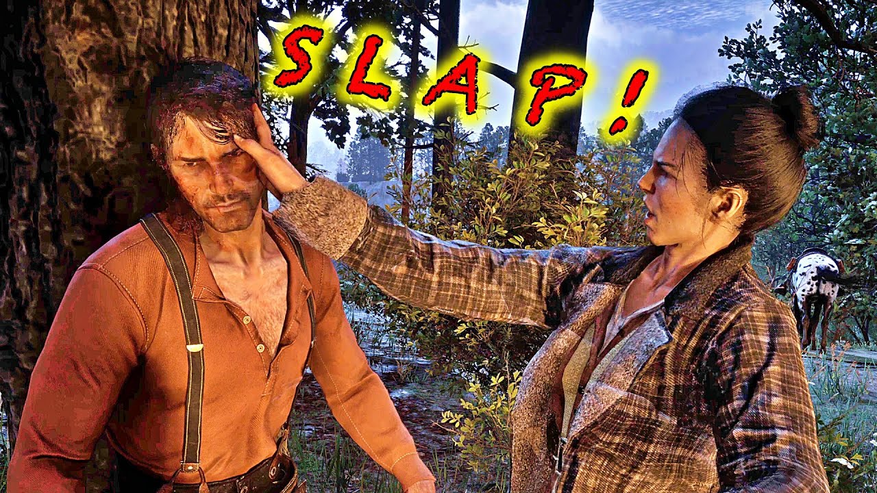 Abigail and Jack are held hostage by the government Meanwhile John: :  reddeadredemption