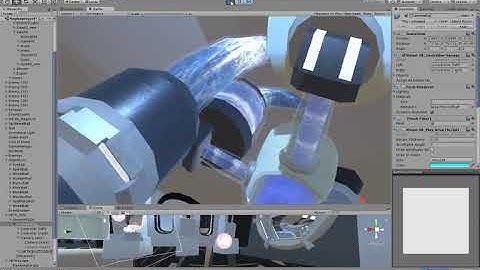 Virtual Reality zero gravity test Unity