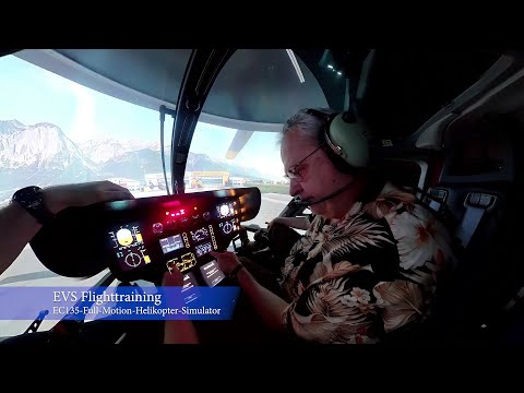 Helikopter-Simulator EC135 Full Motion 2023