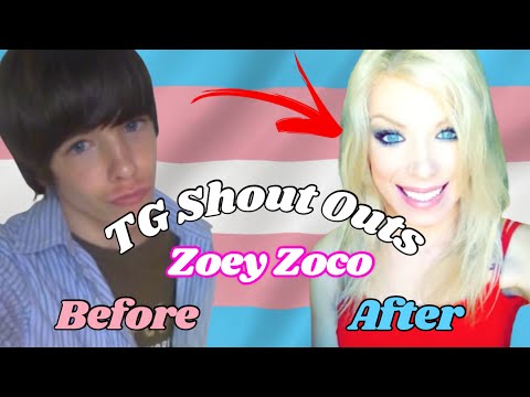 Transgender Shout Outs #0100 🏳️‍⚧️ Zoey Zoco HRT Male To Female Transition Timeline #mtf