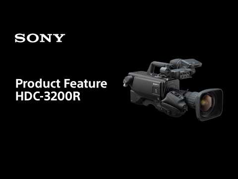 HDC-3200R | Product Feature | Sony