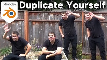 How to Duplicate yourself with Blender! (VFX Tutorial)