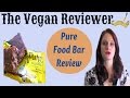 Pure Bar Review- Dark Chocolate Berry and Banana Coconut