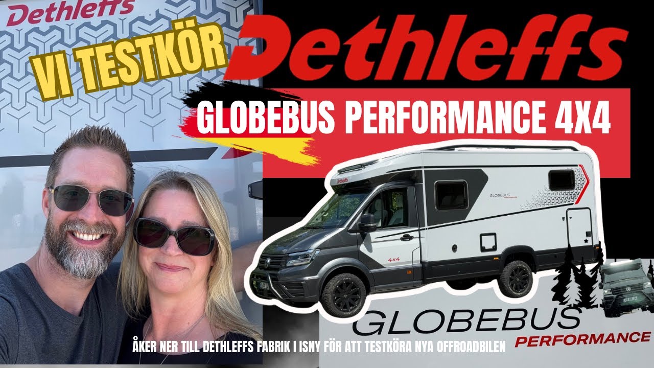 Vi kör första Dethleffs Globebus Performance 4x4 – innan den ens släppts!