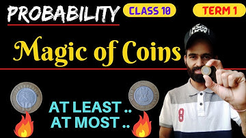 Probability Class 10 | Class 10th Maths Chapter 15 | At least and At Most Concepts