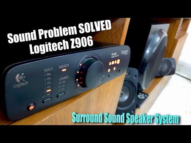 Logitech Z906 5.1 THX Speakers  Unboxing & Quick Look 