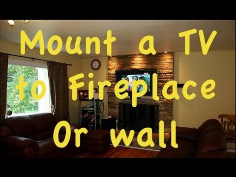 What How Do You Mount A Tv On A Brick Wall