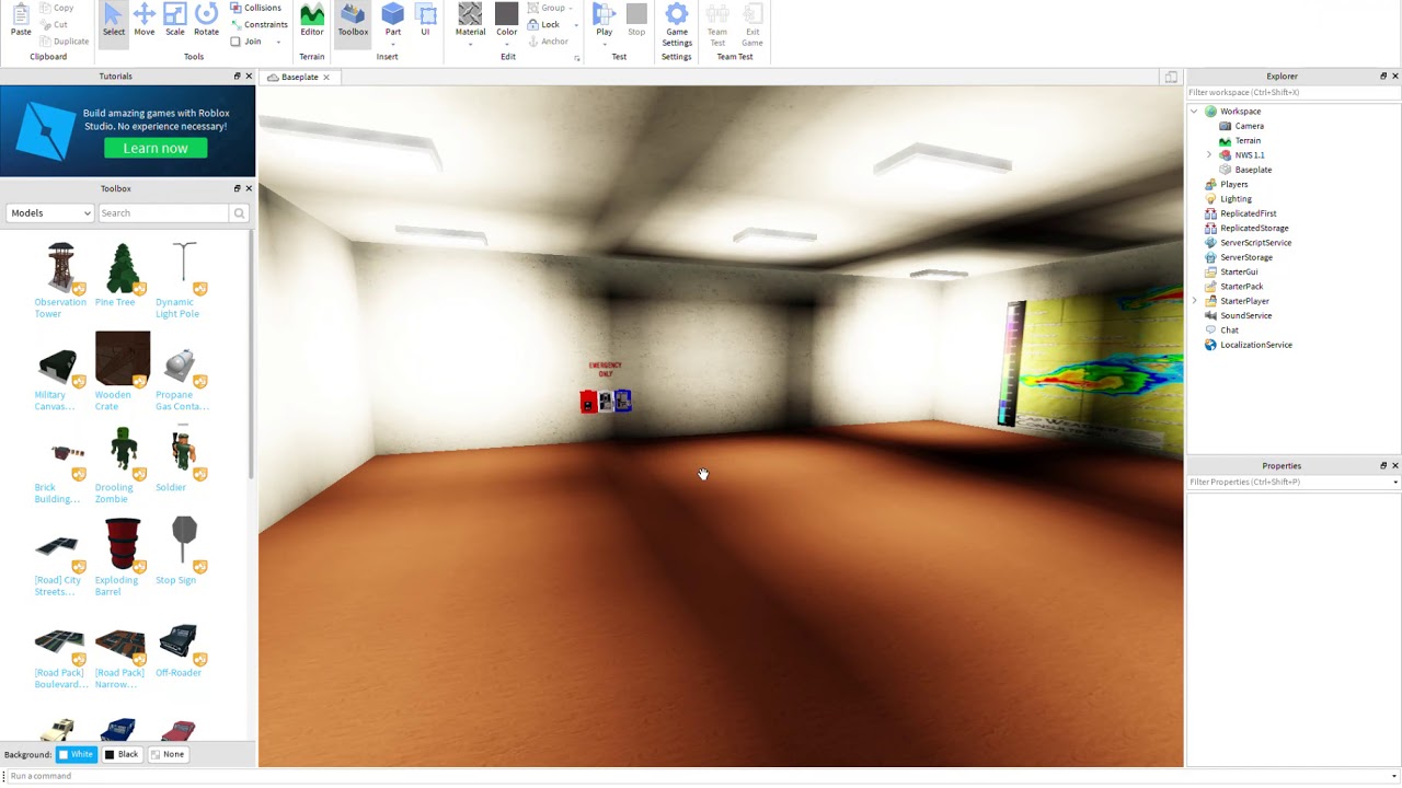 Published as Baseplate Roblox Studio 3 3 2019 12 05 17 AM - YouTube