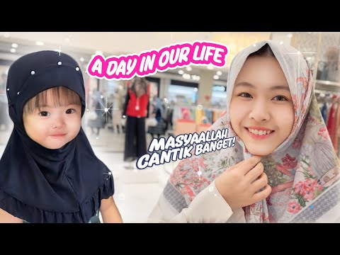 PERTAMA KALI YUKA-CHAN PAKAI HIJAB! | a day in our life