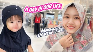 PERTAMA KALI YUKA-CHAN PAKAI HIJAB! | a day in our life