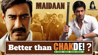 Maidaan Review | Ajay Devgn | Better than Chakde India?