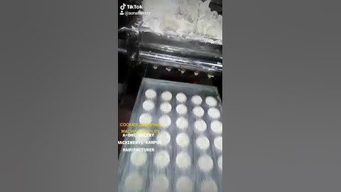 COOKIE DROPPING MACHINE | AUTOMATIC COOKIES DROPPING MACHINE | Bread Plant | a one bakery machinery