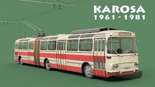 History Of Bus Karosa 1961 - 1981 Karosa 3D