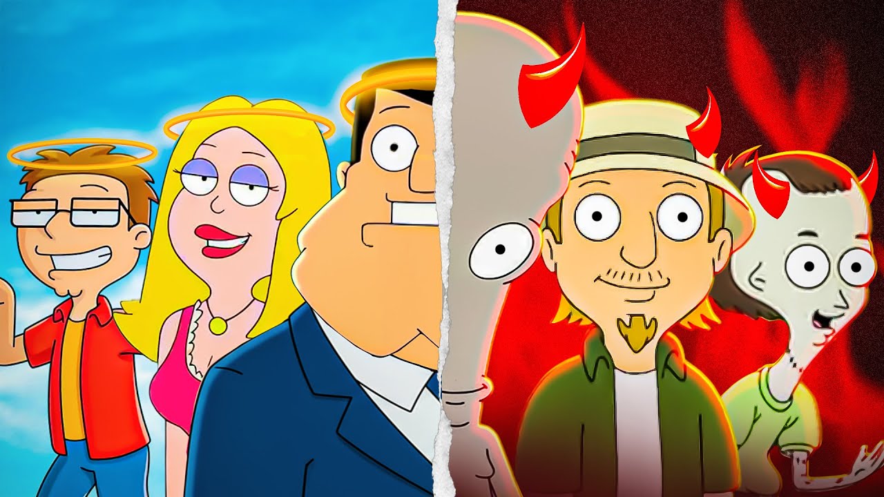 Most Loved vs Most Hated American Dad Characters