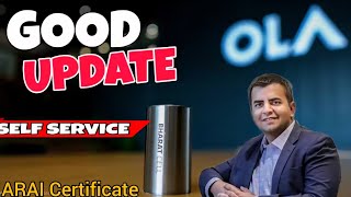 Ola Bharat 4680 Cell Arai Certificate Approved Ola Hyperservice Start