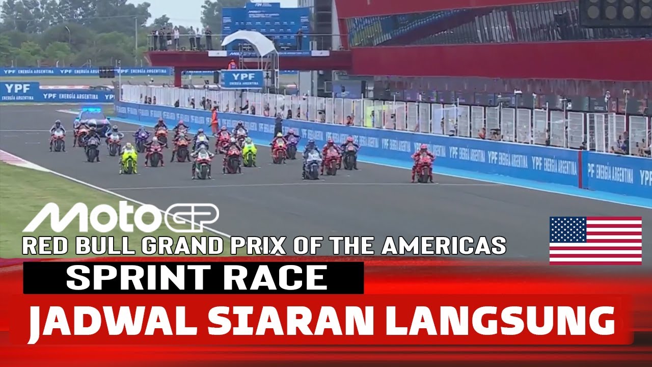 Jadwal Siaran Langsung Motogp Seri ke 3 GP Amerika 2025 🔴LIVE TRANS 7 ...