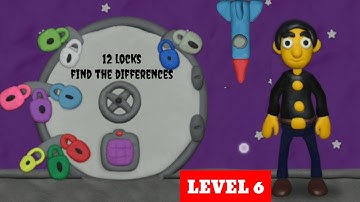 12 LOCKS FIND THE DIFFERENCES LEVEL 6 WALKTHROUGH | 12locks (RUD PRESENTS)