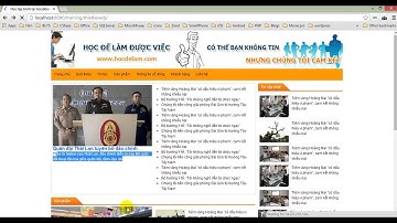 Web programming with php - Bài 40 Hiển thị dữ liệu lên khung tin mới
