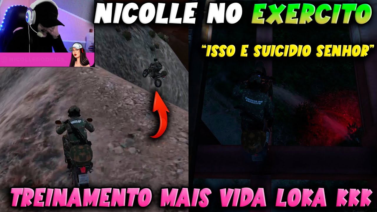 NICOLLE NO EXERCITO L O TREINAMENTO DE MOTO MAIS VIDA L0KA KLKKKK YouTube nicolle-no-exercito-l-o-treinamento-de-moto-mais-vida-l0ka-klkkkk-youtube