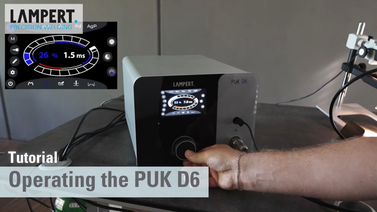 Puk3 Control Unit The PUK D6 user interface explained – Tutorial - YouTube