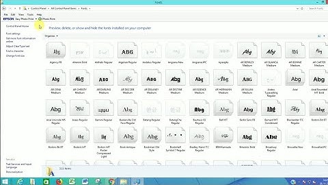 How to do installation fonts windows,Xp,7,8, 10 without admin rights