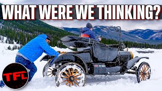 Can You Really Drive a 100-Year-Old Ford Model T In the Snow? (Part 3)