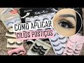 TUDO SOBRE CÍLIOS POSTIÇOS - COMO APLICAR, TRUQUES + DICAS DE CÍLIOS BARATINHOS