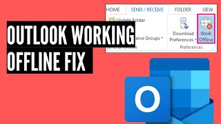 Outlook working offline fix