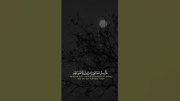 قران كريم #اجر_لي_ولك قال لا تخافا إنني معكما أسمع وأرى"[سورة طه: الآية 46]