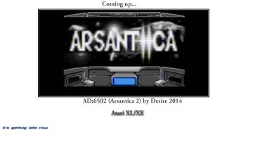 AD:6502 (Arsantica II) by Desire. Awesome  Atari 8-Bit Demo!