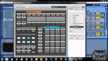 NEW!! Ableton Live 8 How to use The Maschine Controller Editor to Trigger Impluse & The Drum Rack HD