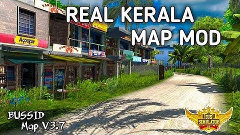 BUSSID Map Mod V3.7_ Download Real Kerala Map Mod For Bus simulator Indonesia #keralamapmod #mapmod🍁