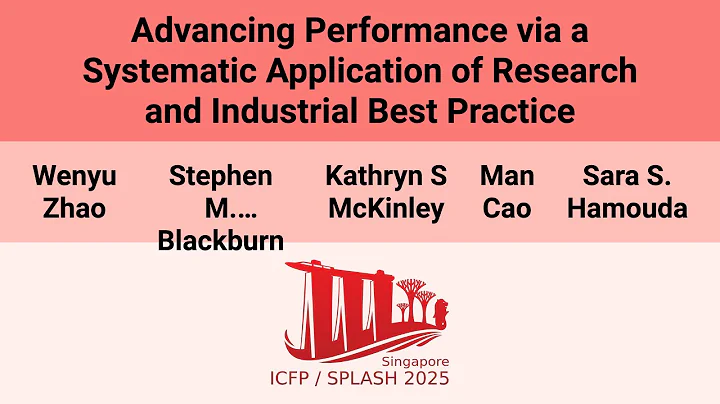 [OOPSLA'25] Advancing Performance via a Systematic Application of Research and Industrial Best(…)