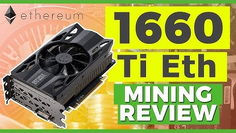 🔴🔴 1660 Ti Etherum Mining Review - Overclock Settings, Profitability ✅✅