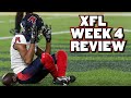 Insane XFL Double Pass: Best &amp; Worst Week 4