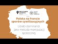 LIBIDO DOMINANDI jako metoda manipulacji społecznej – cykl Polska na froncie sporów cywilizacyjnych