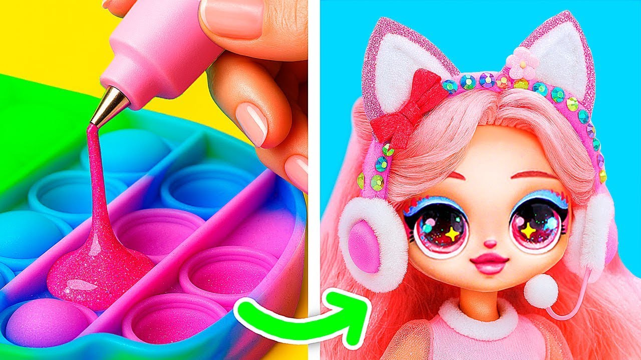 Поделки для кукол ЛОЛ в стиле Лабубу