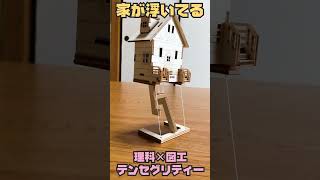 家が浮いてる!?理科×図工のテンセグリティー | ほんもの寺子屋