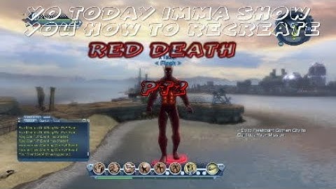 how to recreate red-death pt2 +???(dc universe online)