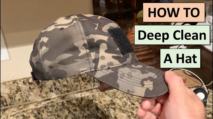 How To Clean a Hat | Deodorize a Baseball Cap | Make a Hat Not Stink | The DIY Guide | Ep 27