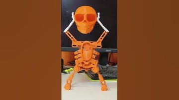 3d Printed Dancing Skeleton #3dprinting #3dprinted #3dprinter #3d