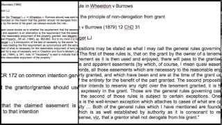 Easements Profile