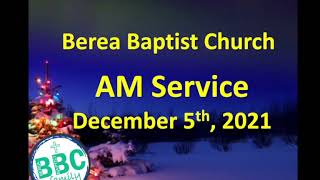 Sunday Service 12-5-2021