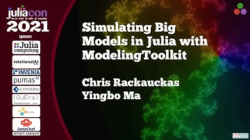 Simulating Big Models in Julia with ModelingToolkit | Workshop | JuliaCon 2021