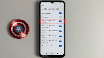 How to enable/Play sound when locking device on Poco C40 Android 11