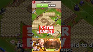 Easily 3 Star Nobel Number 9 Challenge #clashofclans #coc #updateincoc #clashwithhaaland #gaming