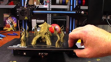 3D Printing The Kraken On The Geeetech A10