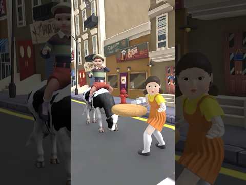 What did Baby Doll do to make Nick and his cow so angry? #gta #funny